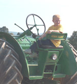 Jackson on Tractor